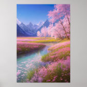 自然威厳のあるの穏やかな繊細なTouch ポスター (正面)