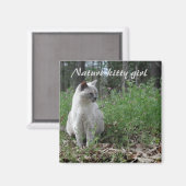 自然子猫女 マグネット (正面/裏面)