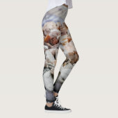 自然小石ビーチ レギンス (右)