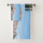 自然山脈、ピラミッド山脈 バスタオルセット (インサイチュ)