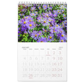 自然工芸品 – 花Vol 1 カレンダー (1月 2027)