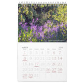 自然工芸品 – 花Vol 1 カレンダー (3月 2027)