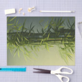 自然幸運の竹 薄葉紙 (クラフト)