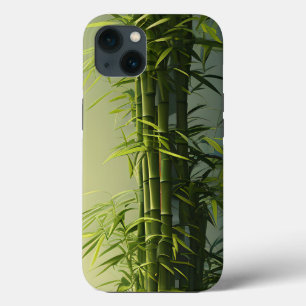 自然幸運の竹 iPhone 13ケース