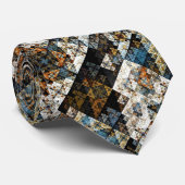 自然幾何学的フラクタルパターンタイ ネクタイ (ロール)