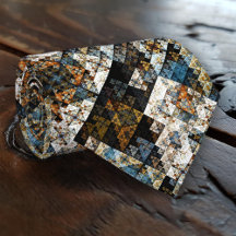 自然幾何学的フラクタルパターンタイ