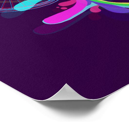 自然幾何学 ポスター (角)