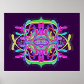 自然幾何学 ポスター (正面)