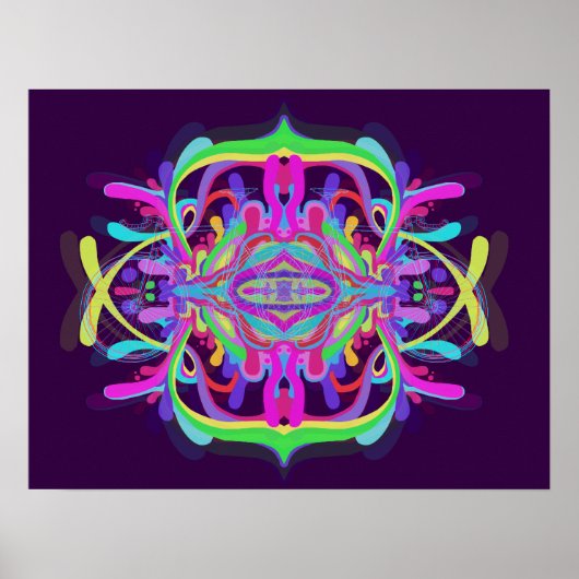 自然幾何学 ポスター (正面)