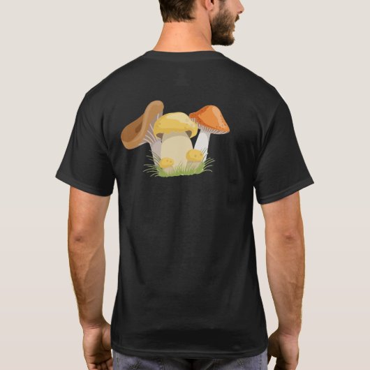 自然引力 Tシャツ (裏面)