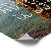 自然引用文ポスターアドベンチャー ポスター (角)