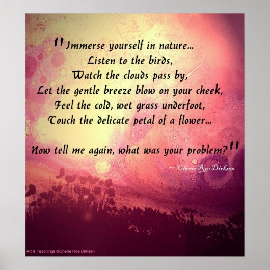 自然引用文 ポスター (正面)