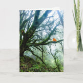 自然恋人センチメンタル誕生日 カード (正面)