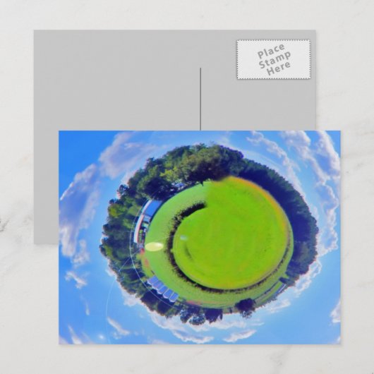 自然惑星 ポストカード (正面/裏面)