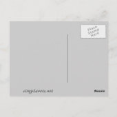 自然惑星 ポストカード (裏面)