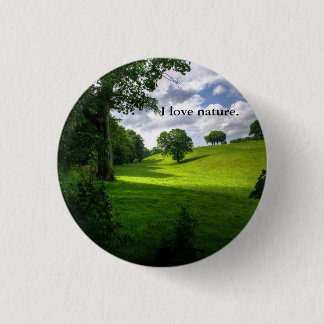 自然愛ボタン 缶バッジ