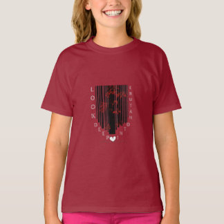 自然愛モダン Tシャツ