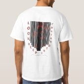 自然愛モダン Tシャツ (裏面)