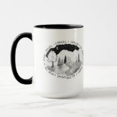 自然愛好家と冒険家のための放浪 マグカップ (左)