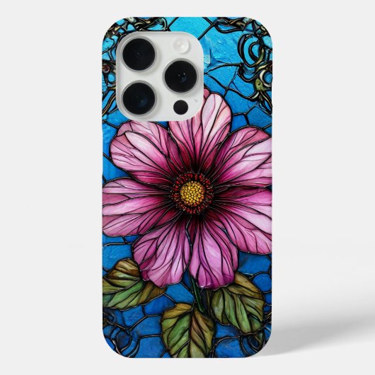 🌸 自然愛好家のためのピンクの花柄 🌸 Case-Mate iPhoneケース (裏面)