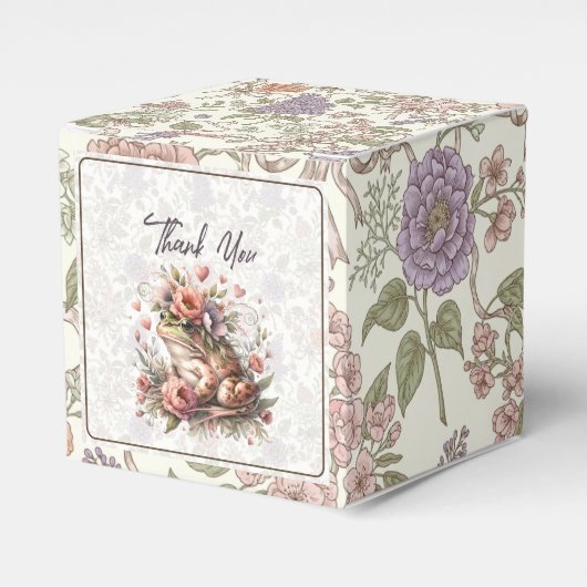 自然愛好者のためのカエルの誕生日 フェイバーボックス (正面サイド)