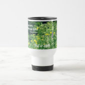 自然感動的引用文パーソナライズされた トラベルマグ (中央)