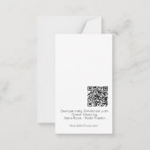 *~自然感動的親切AP62ノートカード ノートカード (裏面)