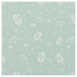 自然抽象芸術の緑の葉のパタオーガニックーン ファブリック