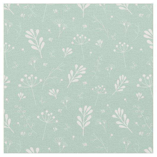 自然抽象芸術の緑の葉のパタオーガニックーン ファブリック (クローズアップ)