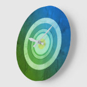 自然抽象芸術カッコいいの素朴トレンディーモダン ラージ壁時計 (傾斜)