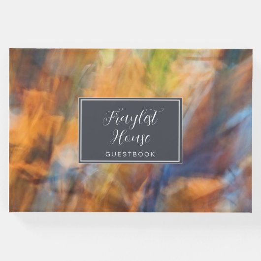 自然抽象芸術ゲストブック ゲストブック (正面)