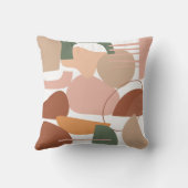 自然抽象芸術ボエレガントホモダンレトロ クッション (裏面)