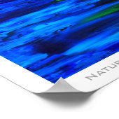 自然抽象芸術ポスター ポスター (角)