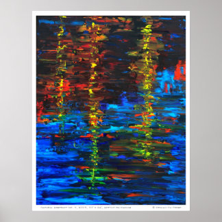 自然抽象芸術ポスター ポスター