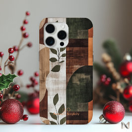 自然抽象芸術ミニマルオーガニックリスト iPhone 15 PRO MAXケース