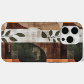 自然抽象芸術ミニマルオーガニックリスト Case-Mate iPhoneケース (裏面 (横))