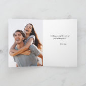 自然抽象芸術名デイカード カード (内部)