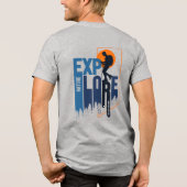 自然探査 | メンズ トライブレンドＴシャツ (裏面)