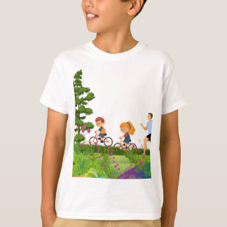自然探検家の冒険 Tシャツ