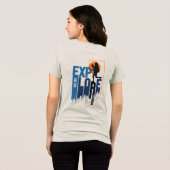 自然探検 | 女性 トライブレンドTシャツ (裏面全面)