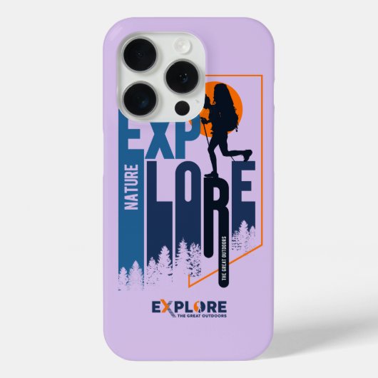 自然探検 | 女性 - Case-Mate iPhoneケース (裏面)