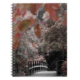 自然撮影における歩道橋 ノートブック