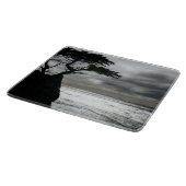 自然撮影モノクロ カッティングボード (角)