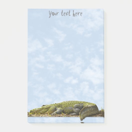 自然撮影巨大ゲーターパノラマカットアウト ポストイット (正面)