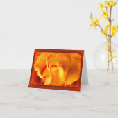 自然撮影 カード (黄色い花)