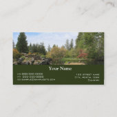 自然撮影 名刺 (裏面)