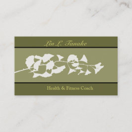 自然支店アジアフレアイチョウ 名刺