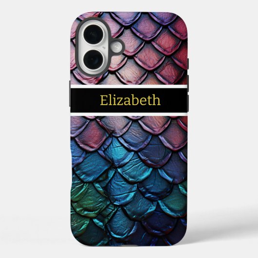 自然数々の光の中で輝く色の蛇皮 Case-Mate iPhoneケース (裏面)