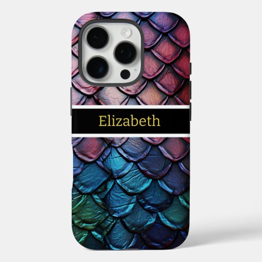 自然数々の光の中で輝く色の蛇皮 Case-Mate iPhoneケース (裏面)