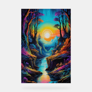 自然旅行 アクリルサイン